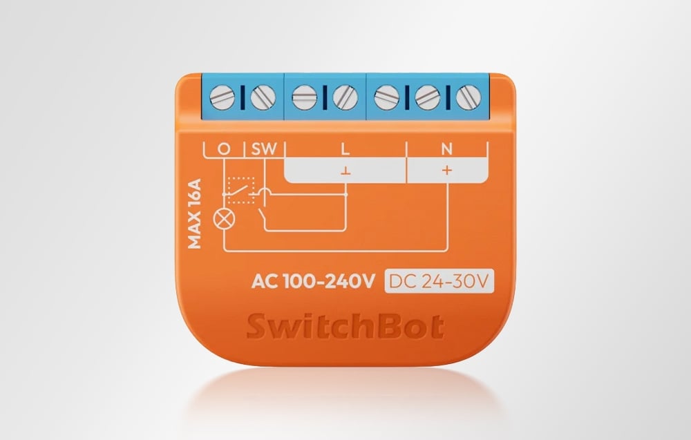 Smart SwitchBot relés kapcsoló 1PM. 4