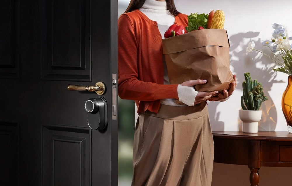 SwitchBot Lock Ultra intelligens ajtózár (ezüst) 4