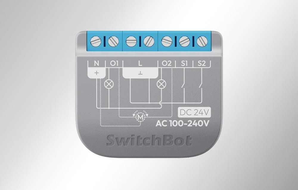 SwitchBot Relay Switch 2PM intelligens kétcsatornás kapcsoló 1
