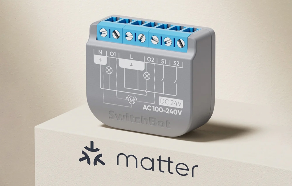 SwitchBot Relay Switch 2PM intelligens kétcsatornás kapcsoló 2