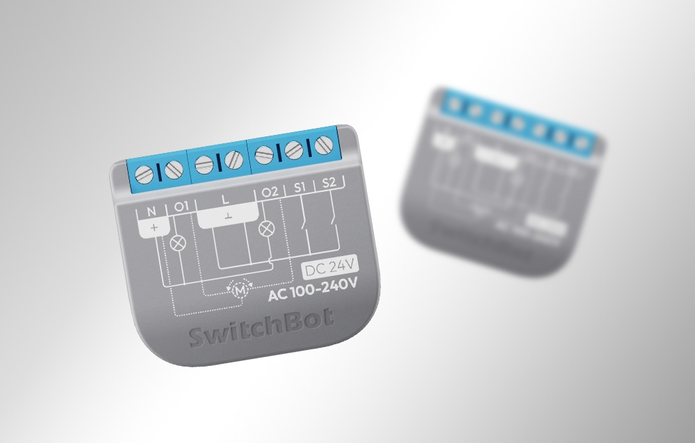 SwitchBot Relay Switch 2PM intelligens kétcsatornás kapcsoló 6