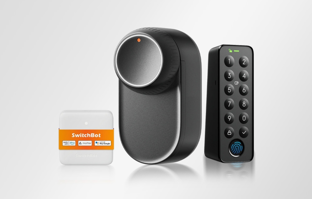 SwitchBot Ultra 3 az 1-ben intelligens zár Hub Mini Matter vezérlőpanellel és billentyűzettel 1