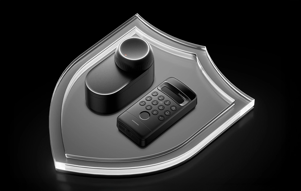 SwitchBot Ultra 3 az 1-ben intelligens zár Hub Mini Matter vezérlőpanellel és Vision billentyűzettel 3