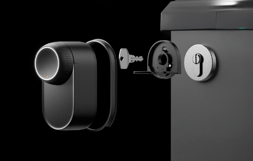 SwitchBot Ultra 3 az 1-ben intelligens zár Hub Mini Matter vezérlőpanellel és Vision billentyűzettel 5