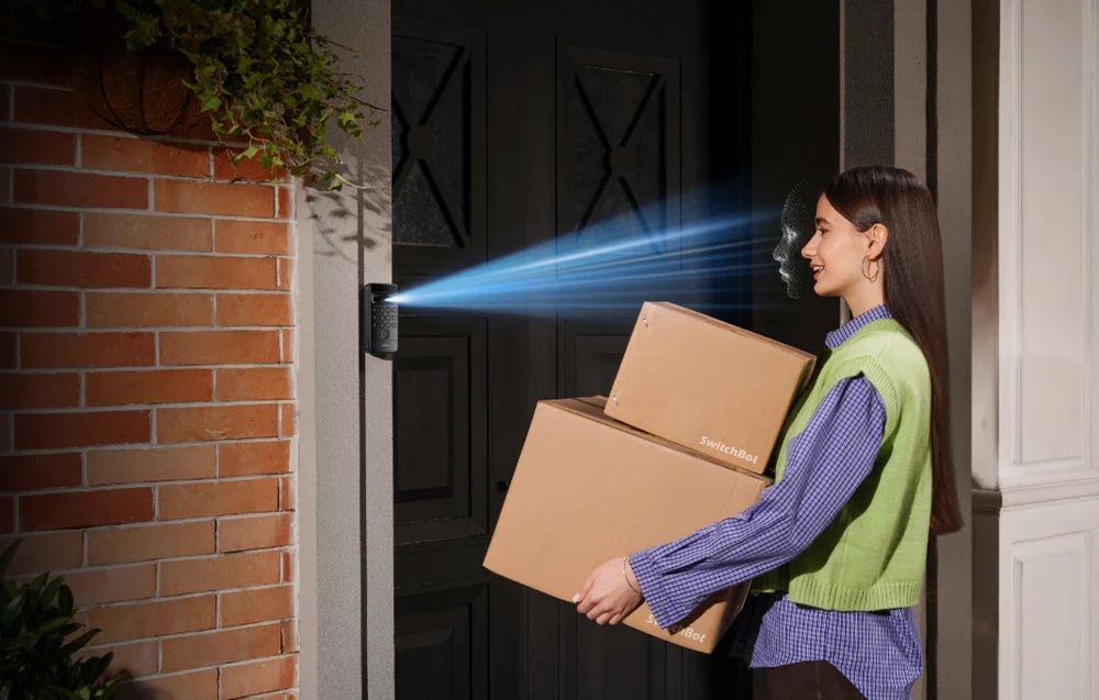 SwitchBot Vision zár billentyűzet arcfelismeréssel 3