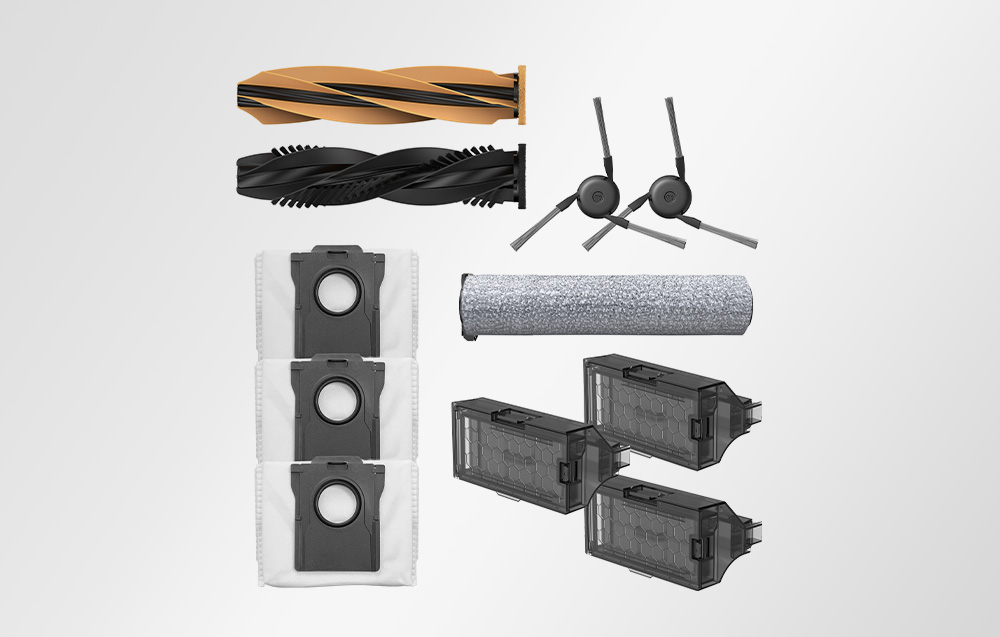 Tartozékkészlet a Dreame Aqua10 Ultra Roller Complete, Aqua10 Ultra Roller, Aqua10 Roller, Aqua10 Ultra Roller Master tisztítórobotokhoz 1