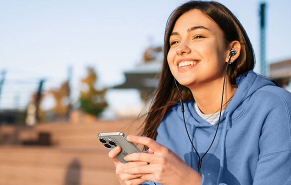 UGREEN 3,5 mm-es fülhallgató EP105 (fekete) 4