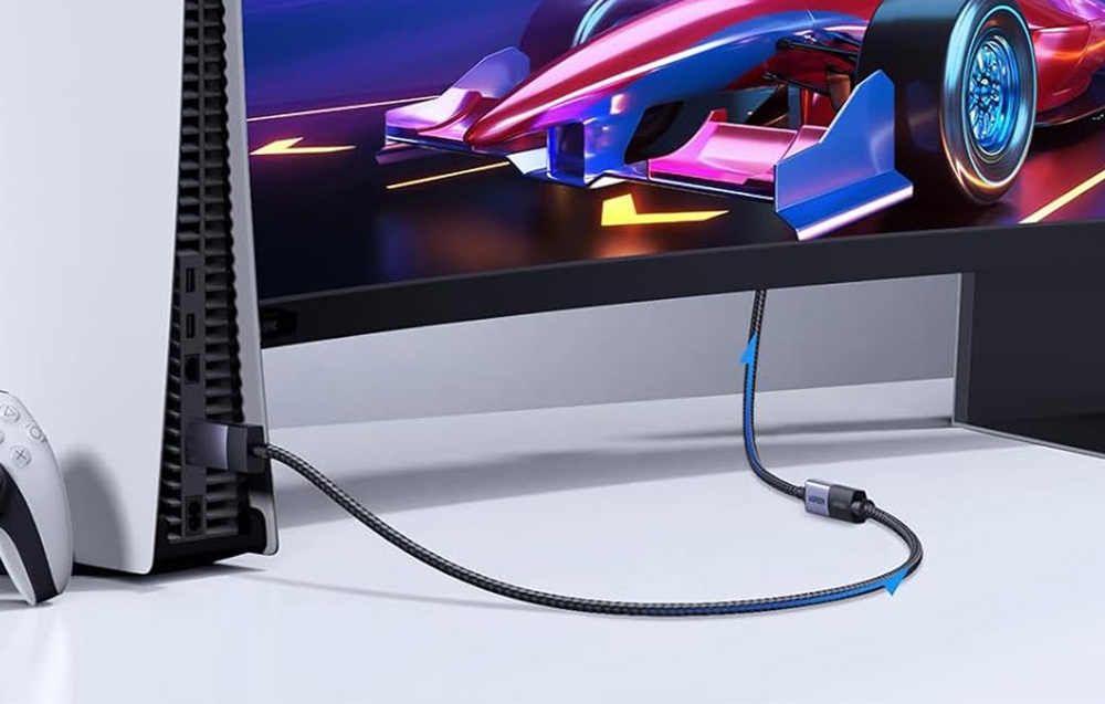 Ugreen HD182 micro HDMI HDMI HDMI kábel, 8K 60Hz, 48Gbps, 0.2m (fekete) 2