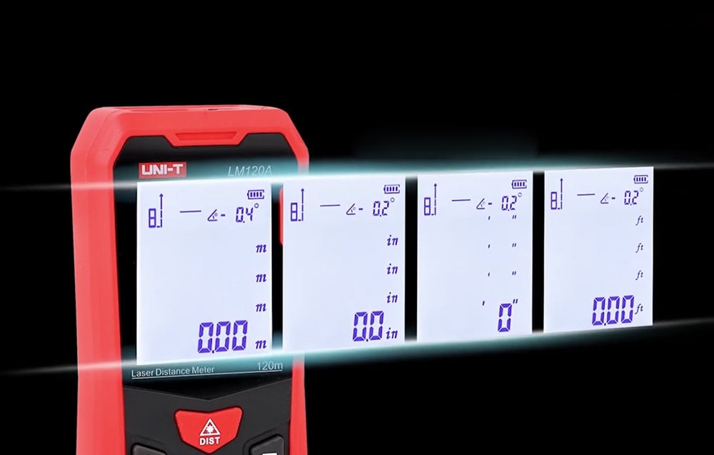 UNI-T LM120A távolságmérő 3