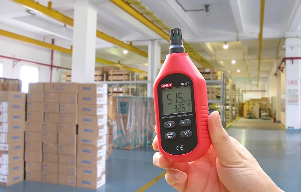 UNI- T UT333 hőmérséklet- és páratartalommérő 4