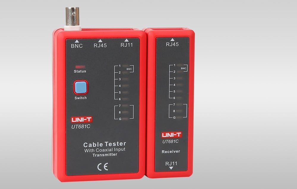 UNI-T UT681C hálózati kábeltesztelő készülék 1