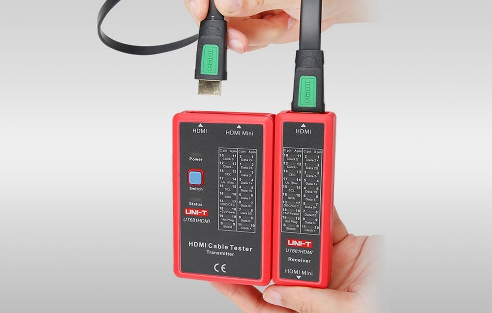 UNI-T UT681HDMI HDMI kábel tesztelő UNI-T UT681HDMI 2