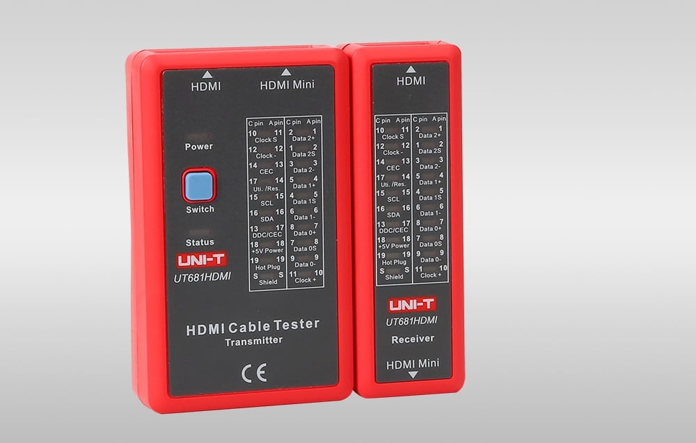 UNI-T UT681HDMI HDMI kábel tesztelő UNI-T UT681HDMI 3
