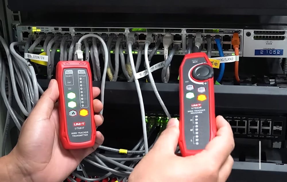 UNI-T UT683KIT digitális kábelkereső készülék 2