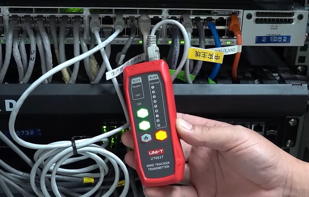 UNI-T UT683KIT digitális kábelkereső készülék 4