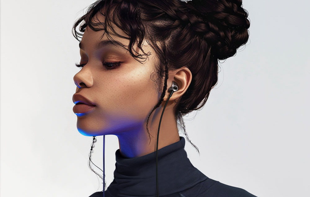 Vezetékes fülhallgató UGREEN 3.5mm EP106 (fekete) 4