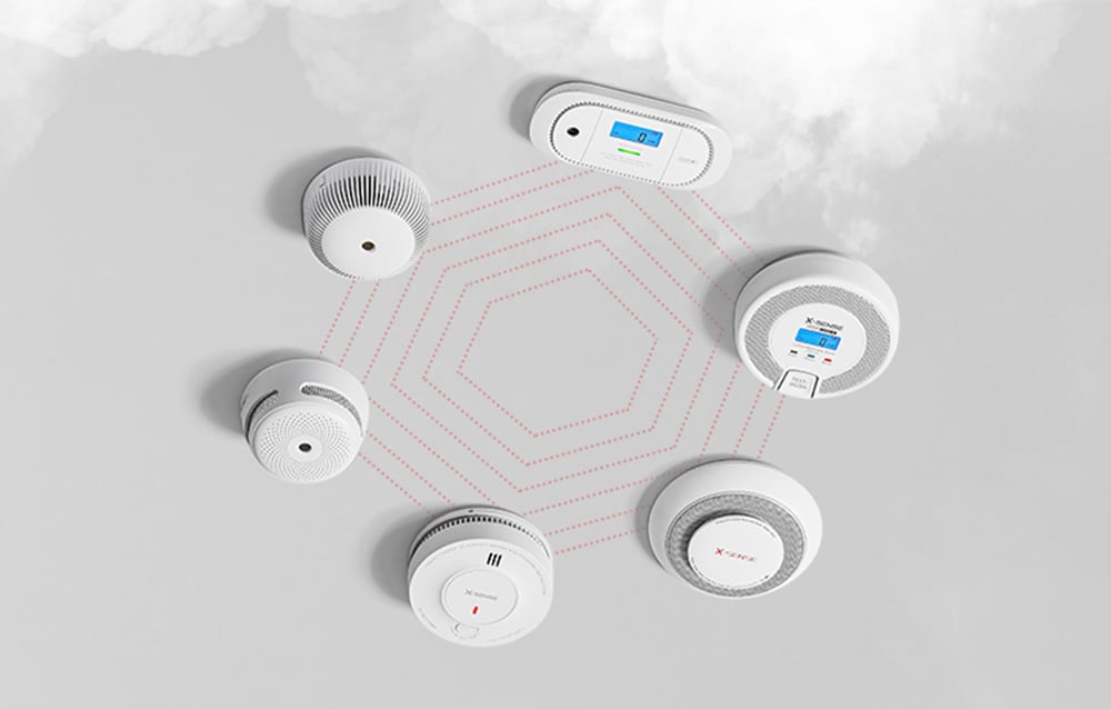X-Sense CO-3D-W Link+ szén-monoxid érzékelő 3