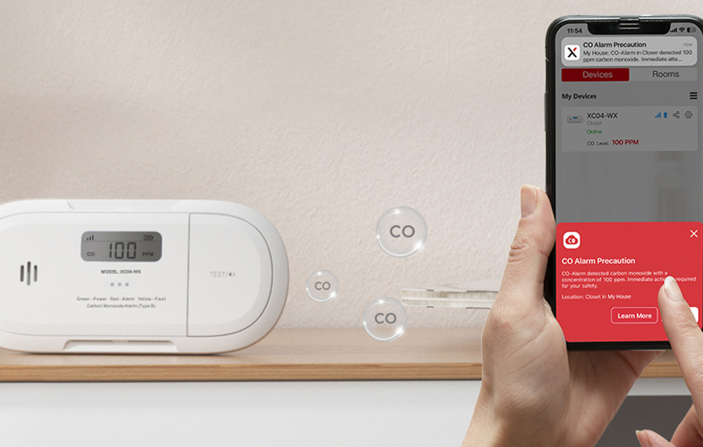 X-Sense XC04-WX szén-monoxid érzékelő 2