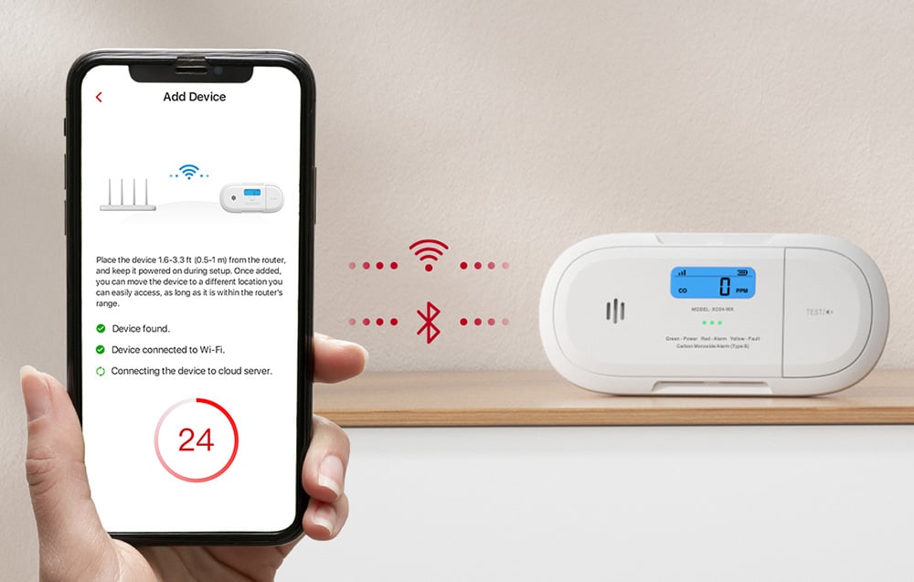 X-Sense XC04-WX szén-monoxid érzékelő 4