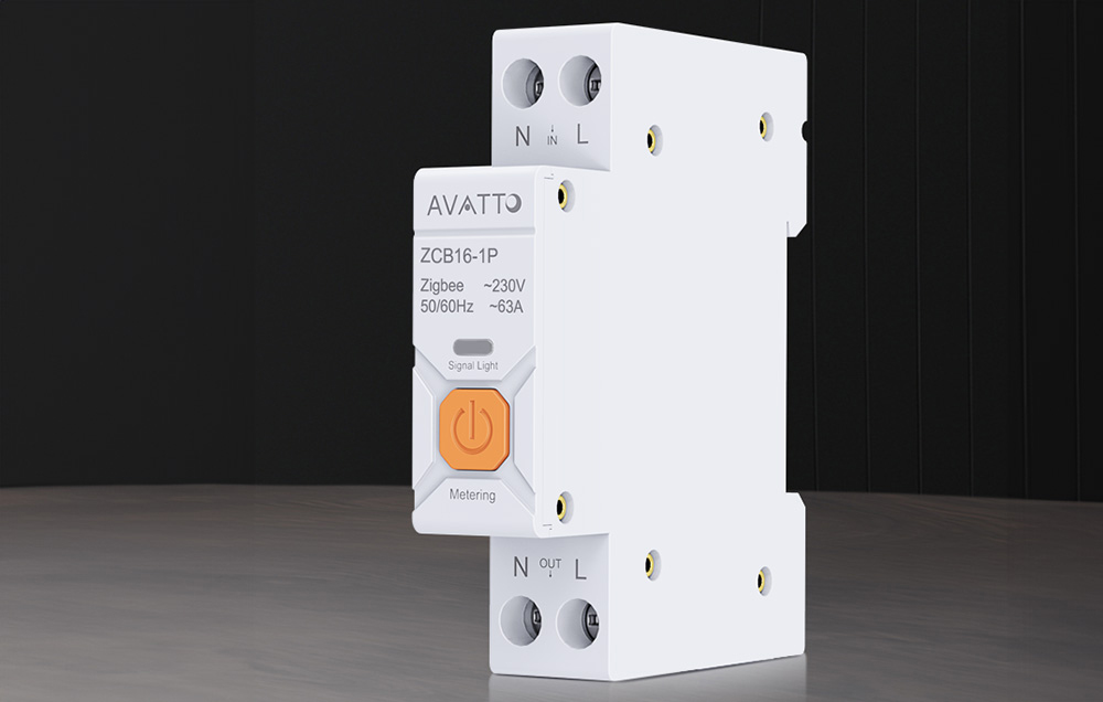 ZigBee Avatto ZWCB16 intelligens biztosíték 1