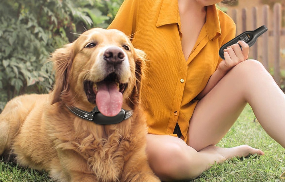 Rojeco elektromos ugató nyakörv (fekete) 5