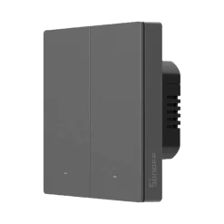 SONOFF SwitchMan M5-2C-86M Matter 2 gombos, antracit