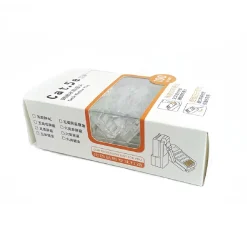 RJ45 Cat5e UTP krimpelhető csatlakozó 100 db-os